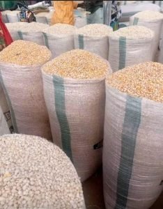 Premium white and red maize in 130kg jumbo bags, Donguté Group Limbe